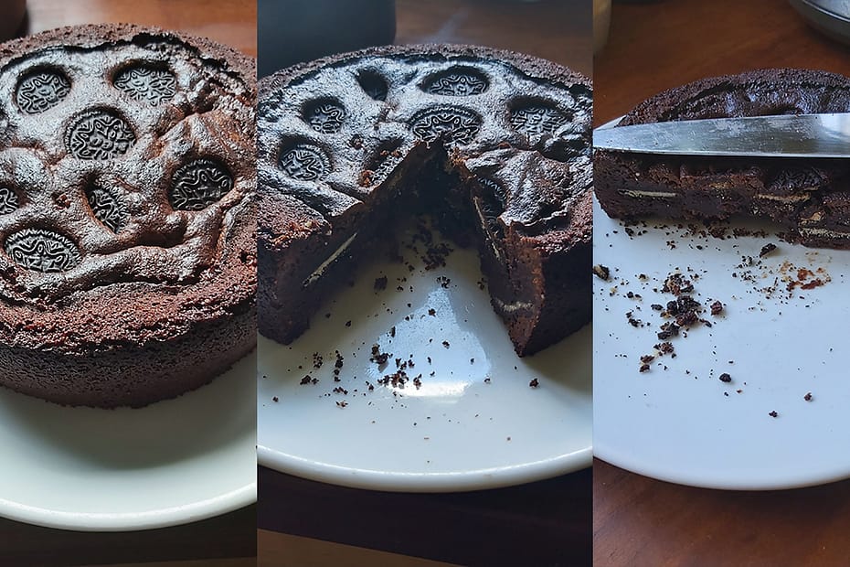 Oreo Brownie Cake